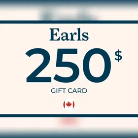 Earls Gavekort 250 CAD