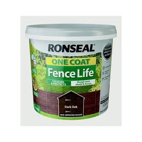 Ronseal Shed & Fence Protector Dark Oak 5L