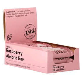 Dig Raspberry Almond Bar 42g 12st