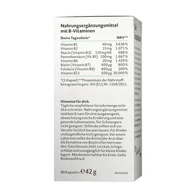 Nature Love Vitamin B Complex 90 Kapslar