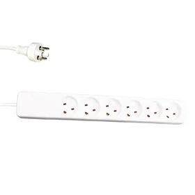 Garbot 6-vägs strömskena 3m 24155124-3EE