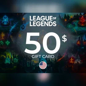 League of Legends Gavekort 50 USD