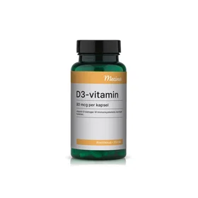 Mezina D3 Vitamin 80 µg 200 kapsler