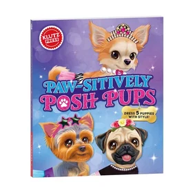 Paws-itively Posh Pups Dress-Up Paper Dolls