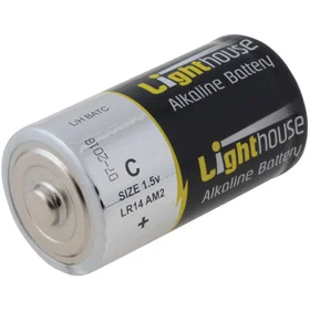 Lighthouse Alkaline LR14 6200mAh 2-pack
