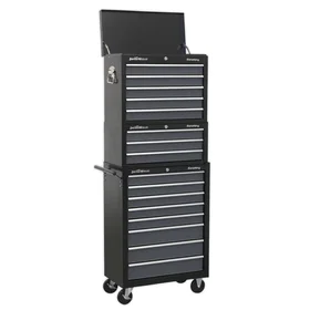 Sealey AP35STACK Roller Cabinet and Tool Chest (16 drawers)
