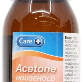 Care Acetone Household Solvent 50ml