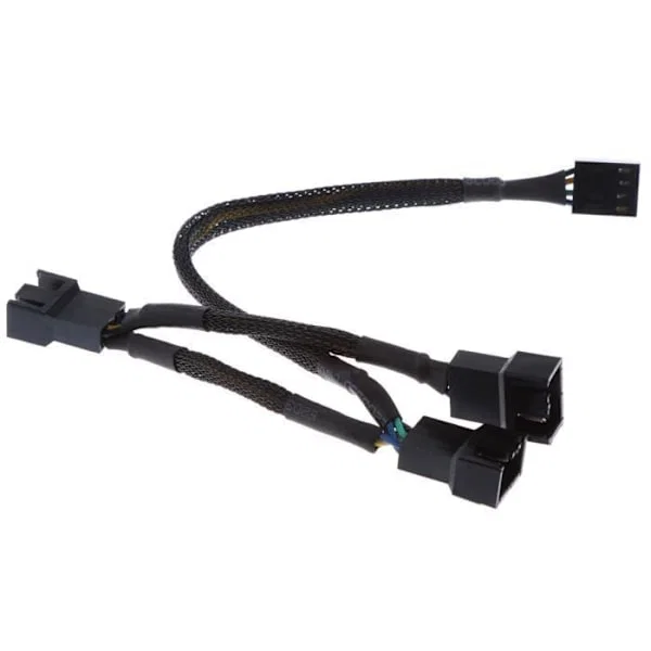 Alphacool 18683 4-Way PWM RGB Splitter Cable 0.3m