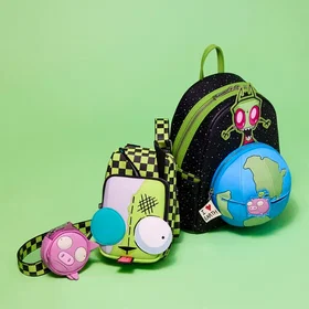 Loungefly Invader Zim Gir Cellphone Crossbody