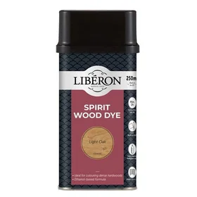 Liberon Spirit Wood Dye Light Oak Brown 250ml