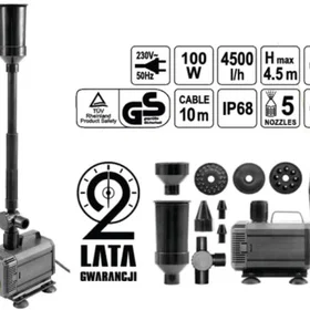 Toya Fountain Pump 4500 L/T T79933