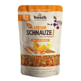 Freshe Schnauze topping Friandises pour chien Légumes 200g