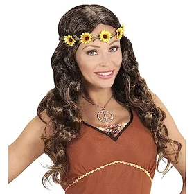 Widmann 04659 Hippie Medieval Perruque