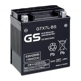 Gs Baterias GTX7L-BS Silver
