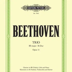 Beethoven Trio in B flat major Op. 11