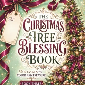 The Christmas Tree Blessing Book Färgläggningsbok