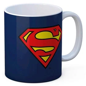 Northix Superman Logo Mug 32cl