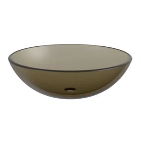 VikingBad Vera Bolleservant Vask Svart Glass 026453-02
