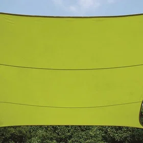 Perel Voile d'ombrage toile rectangulaire 2x3 m vert GSS4320LG