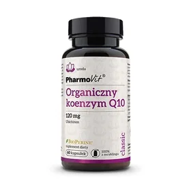 Pharmovital Organic Coenzyme Q10 120mg 60 Capsules