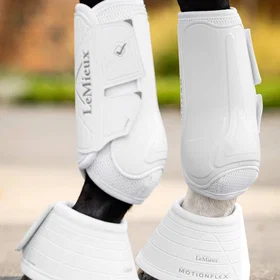 LeMieux Motionflex Dressage Boots White Medium