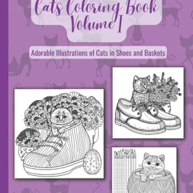 Coloring Book Cats Coloring Book: Volume I
