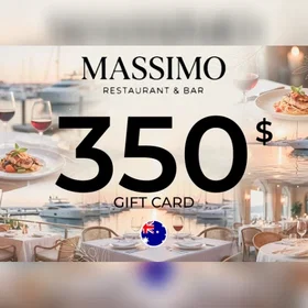 Massimo Restaurant & Bar Gift Card 350 AUD