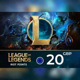 Riot Games League of Legends Riot Points 20 GBP Key (EU)