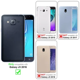 Cadorabo Lompakkoetui Samsung Galaxy J3 2016