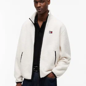 Tommy Hilfiger Badge Teddy Relaxed Full Zip Sweatshirt (Herre)