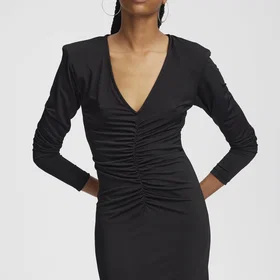 Gestuz Oda Lång Slits Klänning