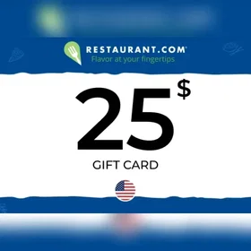 Restaurant.com Gavekort 25 USD