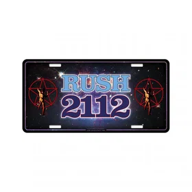 Razamataz Rush 2112 Metal Number Plate