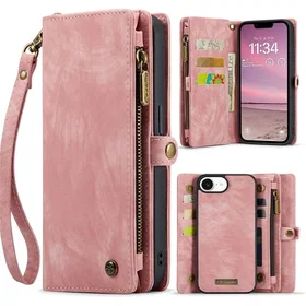 CaseMe Wallet Case with Strap for iPhone 17e/16e