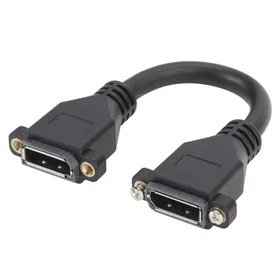 Hicon DisplayPort til DisplayPort Kabel 0.15m HI-DPFF-0015-SW