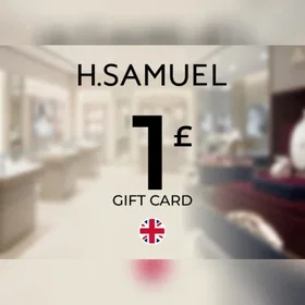 H Samuel Gavekort 1 GBP