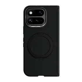 ABEEL Hårt Soft-Touch Plastfodral med Kickstand för Google Pixel 11 Pro Fold