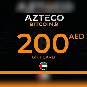 Azteco Bitcoin Voucher - Lightning Gift Card 200 AED
