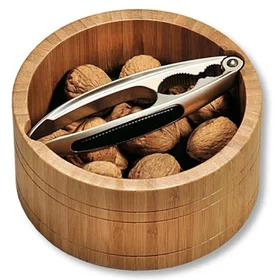 Kesper Nötsskål 17x17x8cm Bambu Förvaringsbehållare 62822
