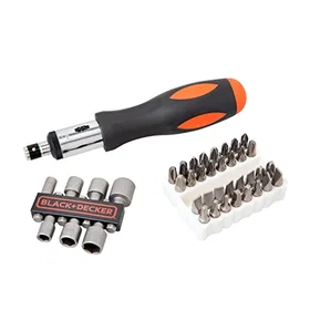 Black & Decker A7062 Räikkäruuvimeisseli Set 40pcs