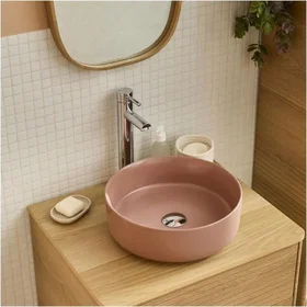Homesight Romeo Lavabo Céramique Rond 36x36cm MTC 2356