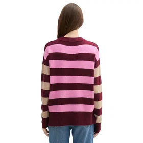 Tom Tailor Stripe Patch Sweater (Women's)