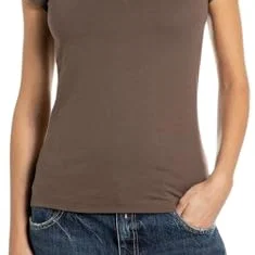 Replay W08nx V-Neck T-shirt Kortärmad (Dam)