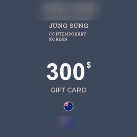 Jung Sung Contemporary Korean Presentkort 300 AUD
