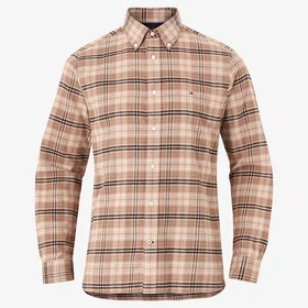 Tommy Hilfiger Brushed Tartan Skjorte (Herre)
