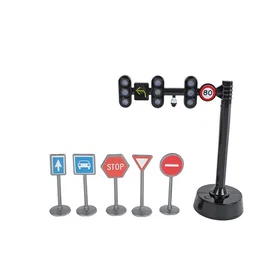 Pocket Money Kids Globe Traffic light with L/S and traffic signs