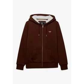 Superdry Signature Embroidered Borg Full Zip Sweatshirt (Dam)