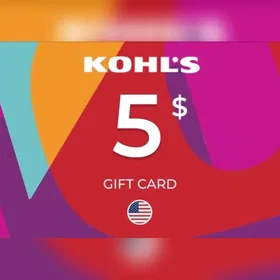 Kohl's Presentkort 5 USD