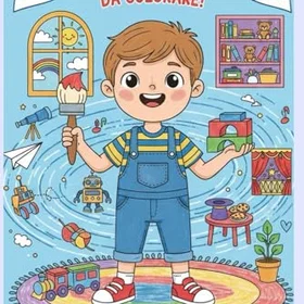IL Mio Grande Libro degli Hobby Färgläggningsbok