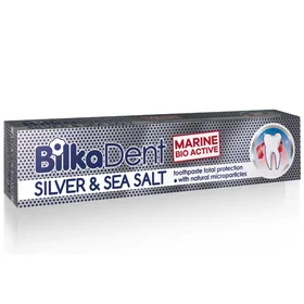 BilkaDent Silver & Sea Salt Tandkräm 75ml